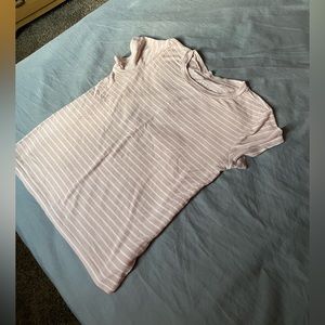 Striped pink hollister shirt